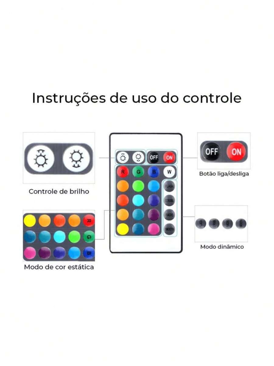 RGB Strip 3528 Super Led 5M Various Colors Without Power Supply With