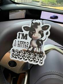 汽车扩散器香味吊坠挂饰空气清新剂，黑糖后视镜装饰，“我有点喜怒无常” - 洲際酒店香味 - 查看 6