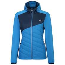 Dare 2B Veste hybride montante pour femmes/dames (bleu suédois/denim clair)