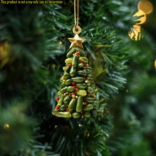 5 món đồ trang trí cây thông Noel, đồ trang trí sách xếp chồng, đồ trang trí kệ sách cổ điển, thích hợp để trang trí cây thông Noel, đồ trang trí tiệc Giáng sinh - Nhiều màu - Xem 5