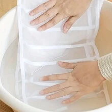 Hộp đựng đồ lót và tất 11 ngăn tiết kiệm không gian - Ngăn kéo vải bền chắc để cất đồ ở nhà và ký túc xá - Xám - Xem 4