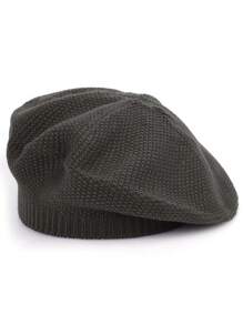 2pcs/1pc Women Casual Solid Color Knitted Beret Hat, Fashion & Versatile - Multicolor - View 14