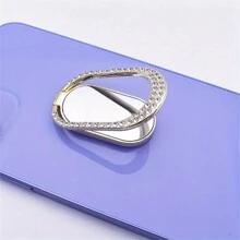 Luxuriöser Metall-Mobilring-Halter - 360° Drehung, perfekt für Männer & Frauen - TV-Serien Uhren & Handyzubehör kompatibel mit iPhone, Android-Handy, Geschenk zum Geburtstag, für Familie, Freunde Fingerring-Halter, Handygriff