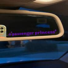 1 张标语图形汽车后视镜贴纸 - 均碼 - 查看 9