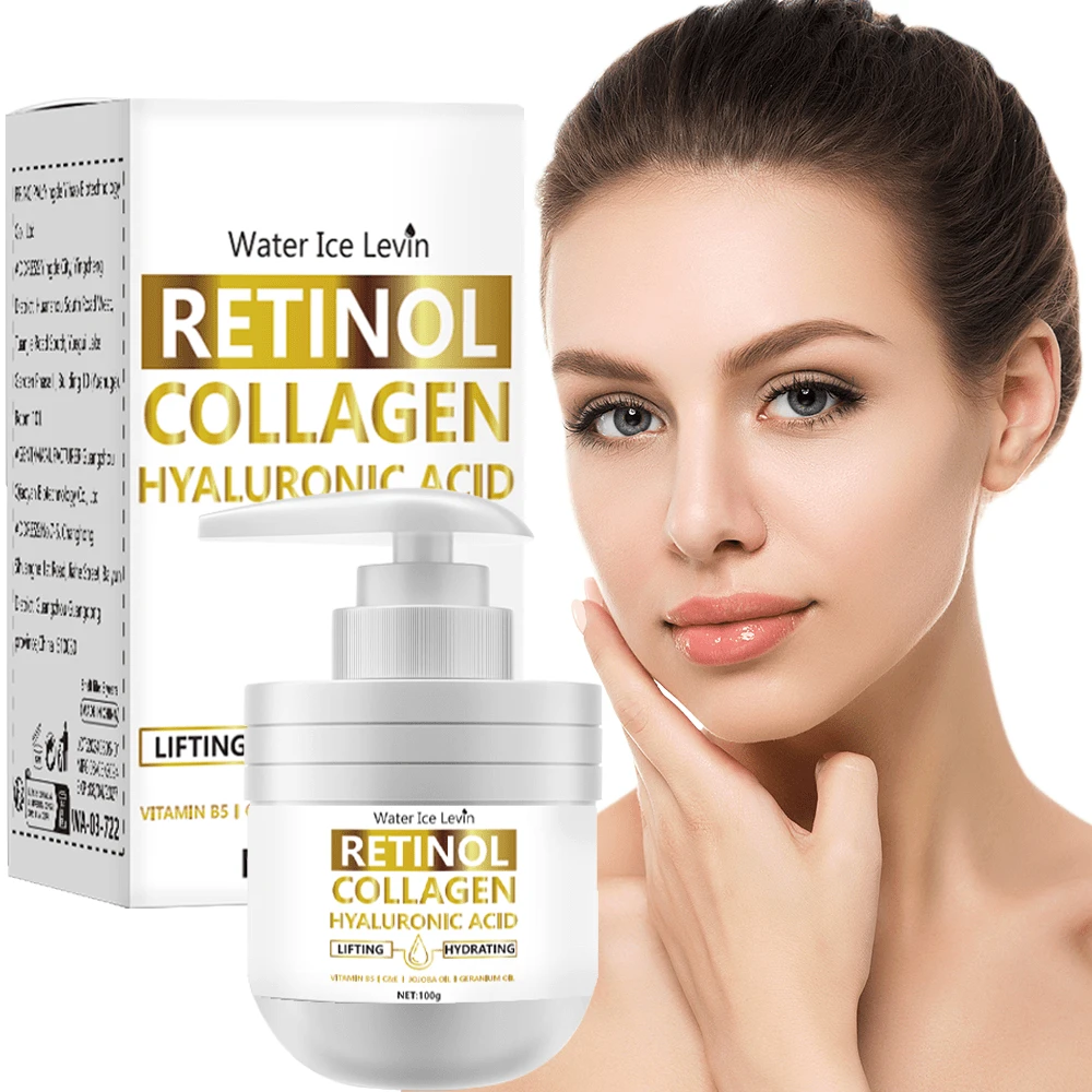 Moisturizing Retinol Face Cream, Deep Hydrating, NonGreasy, Helps