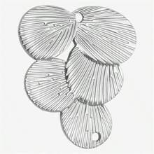 5pcs High-End Fashionable Multipattern Stainless Steel Gold And Silver Sunburst Geometric Pendant Ring Charms, Suitable For DIY Jewelry Making Necklace Bracelet Earrings