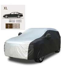 CHCYCLE Cubierta de coche exterior completa de alta resistencia y a prueba de agua, protección óptima de PEVA contra lluvia, nieve, UV, viento y polvo