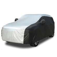 CHCYCLE Cubierta de coche exterior completa de alta resistencia y a prueba de agua, protección óptima de PEVA contra lluvia, nieve, UV, viento y polvo