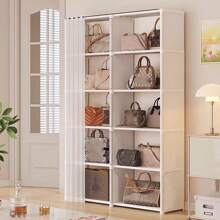 1pc Bookshelf Storage Rack, Floor Standing Simple Home Use Multi-Layer Living Room Storage Cabinet, Narrow Shelf Lean Against Wall Corner Organizer, Back To School Supplies