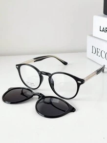 BRUNO CHIC Women's Fashion Casual Glasses, Suitable For Daily Wear - 黑色 - 查看 2