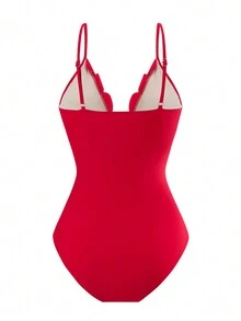 2025 New Arrival European & American Stylish One-Piece Swimsuit + Cover Up Dress Set For Women