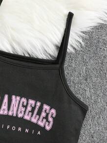 Bộ 2 áo choàng dài tay thiết kế thời trang cho bé gái và váy hai dây, mới cho mùa thu - Hồng - Xem 6