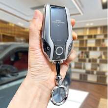 1 件 TPU 汽车钥匙保护套，适用于宝马 G30 G12 G11 G32 G31 5 7 系列 L8 I12 I15 G01 X3 X4 G02 G05 X5 G07 X7 型号，手感舒适 - 透色系列 - 查看 15