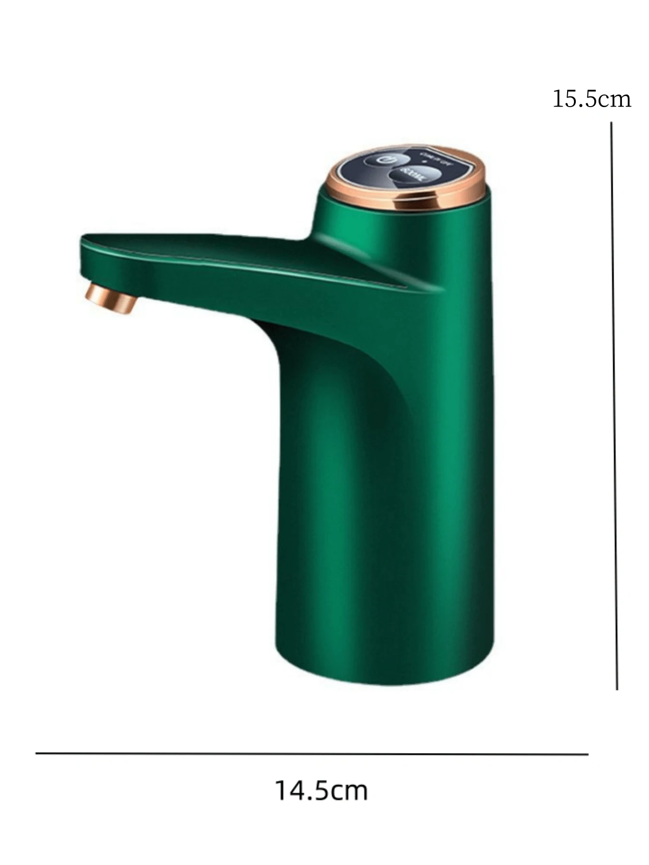 4 Pieces USB Automatic Button Rechargeable Water Dispenser Electric