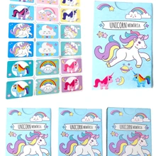 Kit 5 Boxes Unicorn Memory Game Souvenir Coloring Painting Children's Game Party Gift For Kids - Multicolor - View 2