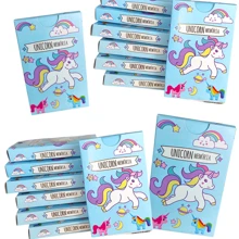 Kit 5 Boxes Unicorn Memory Game Souvenir Coloring Painting Children's Game Party Gift For Kids - Multicolor - View 5