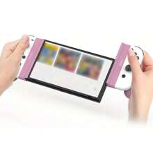 Detachable Grip Compatible With Controller Grip For Switch/Switch OLED JoyCons Controllers Accessories - 紫色 - 查看 2