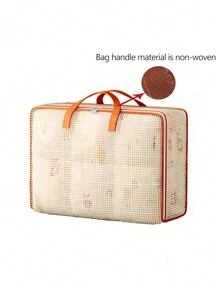 Extra Large PVC Storage Bags With Zipper And Handles, Waterproofing Moving Bags, Large Capacity Heavy-Duty Tote Bags For Moving, Space-Saving Foldable Bags For Quilts, Blankets And Bedding Drawer Wardrobe Organizer Divider Clothes Bin Bag Clothes For Home Bedroom/Back To School/Dorm/For Underwear/Packing Essentials/Cover For Clothes Storage Clothing Storage Box Storage Bins For Bedroom For Blankets Beddings Comforter Pillow Toys