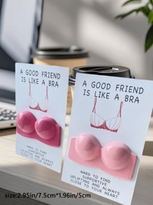 Cartoline di incoraggiamento ispiranti: le vere amiche sono come i reggiseni. Biglietti di auguri fai-da-te per rafforzare l'amicizia e le emozioni. Perfetti per Capodanno, Carnevale, Ringraziamento, Cerimonia di Laurea, Natale, Ognissanti e qualsiasi altra occasione. Aggiungono calore e amore a ogni celebrazione! (Prestare attenzione all'etichettatura delle dimensioni), Ritorno a scuola, Forniture scolastiche