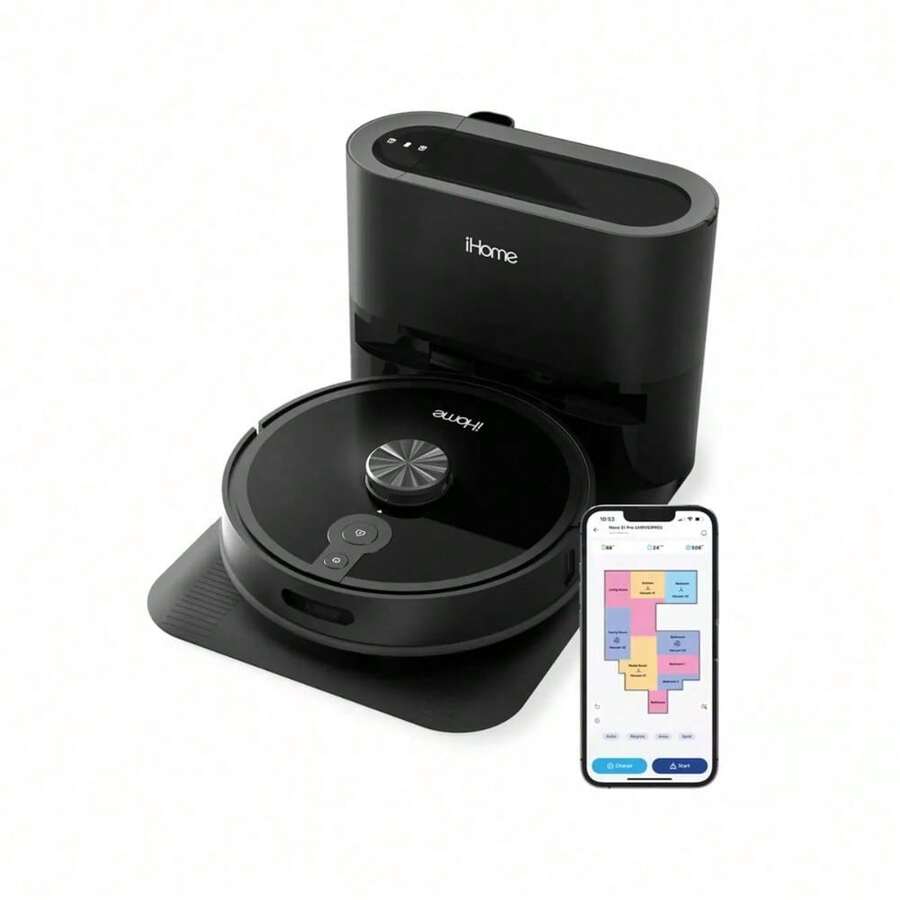 AutoVac Nova S1 Pro Self Empty 360 LIDAR Mapping Robot Vacuum