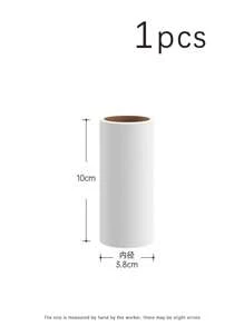 1pc Rolo removedor de fiapos, escova de papel pegajosa reutilizável para roupas, móveis, cama, remoção de pelos de animais de estimação, produtos de limpeza doméstica