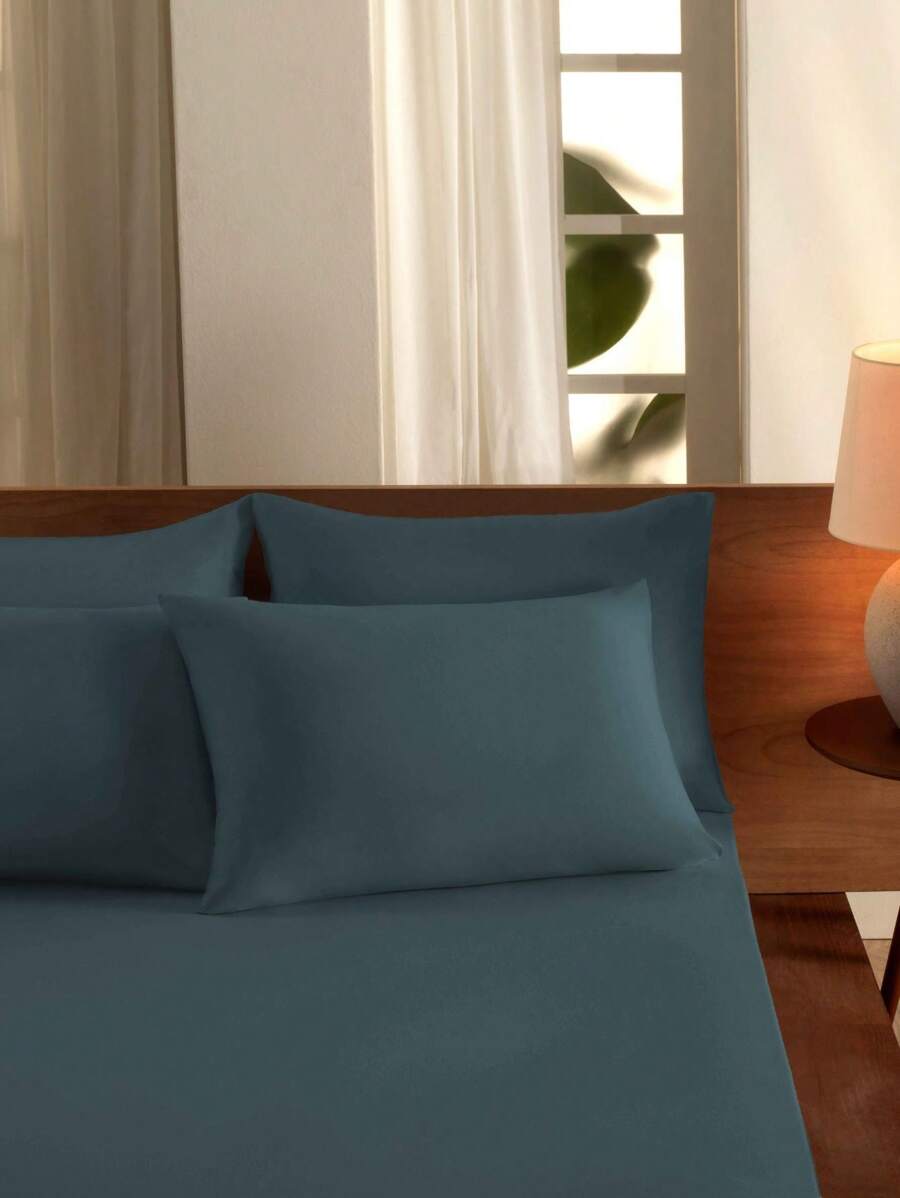 Queen Fitted Sheet 100% Cotton - 查看 1