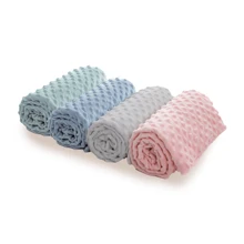 COBERTOR BUBBLE GRANDE SOFT MAMI COM FORRO DE MICROFIBRA 1,10M X 85cm- MANTA BEBÊ E INFANTIL- PAPI - Rosa Bebê - Visão 7
