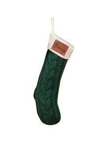 2024 Haftowane świąteczne zabawne pończochy, Dzianinowe rodzinne pończochy, Spersonalizowane świąteczne pończochy z imieniem, Świąteczne pończochy, Prezenty świąteczne dla rodziny - Wielokolorowe - Zobacz 11