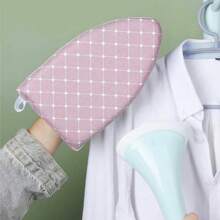2pcs Home Washable Ironing Board Mini Anti-Scald Iron Pad Cover Gloves Heat-Resistant Stain Garment Steamer Accessories For Clothes Laundry Handheld Conditioner Helper Home Washing Machine Accessories