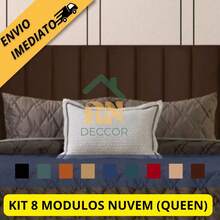Rectangular Headboard 20x60 Queen 8 Pieces - 綠色 - 查看 2