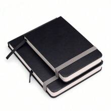 1 pieza Libro de acuarela de pulpa de madera de 300 g, grano medio/grueso con 24 páginas, libro de acuarela portátil con cubierta de piel sintética para dibujo a mano, regalo para el Día de la Madre, útiles escolares