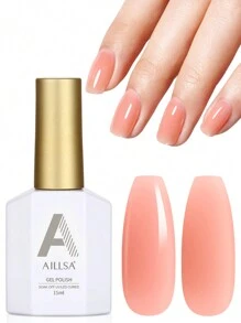 Spring And Summer Macaron Gel Nail Polish 14 Colors 15ml 1 Pc Enduring Effect UV/Led Lamp Curing Suitable For DIY Nail Enhancement Or Gift Giving - Women's Essential Gel Nail Polish - Nhiều màu - Xem 12