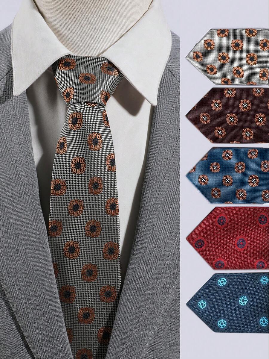 1 chiếc nơ dệt thêu chấm bi thường ngày cho nam, phù hợp với vest, áo sơ mi, ngoài trời, tiệc, tiệc tùng, sân khấu, mọi mùa - A - Xem 1