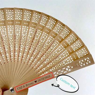 30 st Personlig anpassad text Bröllopsfest i sandelträ gynnar kalligrafihandfläkt, bröllopsfläkt, brudtärnafläkt, anpassad bröllopsfläkt, strandsommar träfläkt, gåva med anpassad Text, Multifunktionell, Hållbar, Anti-mögel, Dekorativ, Återanvändbar, Söt, Snygg, Bedårande, Hög kvalitet, Färgglad, Anpassad, Unik, Personlig, Idealiska presenter till honom, Idealiska presenter till Henne, Henne, Pojkvän, Flickvän, Pappa, Mamma, Familj, Vänner, Son, Dotter, Barn, Kök, Matsal, Sovrum, Kontor, Vardagsrum, Hem, Trädgård, Tesalong