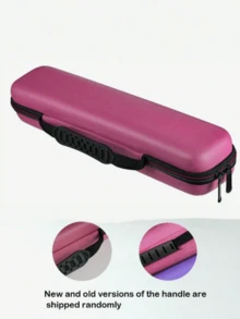 Hộp đựng máy uốn tóc di động, lược chải tóc thẳng, túi đựng di động, hộp đựng máy uốn tóc Eva cứng, hộp đựng du lịch, túi đựng di động, chống áp suất, chống sốc, hộp đựng kẹp uốn, túi đựng đồ làm tóc, vỏ bảo vệ phụ kiện máy uốn tóc chống thấm nước, túi đựng máy duỗi tóc, hộp đựng máy uốn, túi đựng đồ làm tóc di động - Hồng - Xem 4