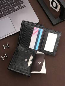 HOVI'S Billetera casual y retro de moda con múltiples tarjetas y funciones, portátil. Regalo de Navidad, invierno, Acción de Gracias, otoño, viaje, bolso de aseo, monedero, bolso de mano, bolso de embrague, bolso con correa para la muñeca, bolso de almacenamiento, carteras y bolsos, mochila de gran capacidad multifuncional para estudiantes, bolso lateral, bolso de cadera, bolso vintage de San Valentín, bolso negro, bolso esencial de vacaciones, bolsa escolar vintage, regalo deportivo para hombres, bolsa de vacaciones