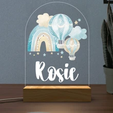 هدية إضاءة ليلية شخصية - إضاءة ليلية لمكتب قابلة للتخصيص - هدية مثالية للتخرج وديكور الغرفة والزفاف وعيد الأم وعيد الأب والأعياد الميلاد وموسم العودة إلى المدرسة