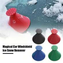 1 pièce Grattoir à glace de qualité supérieure pour pare-brise de voiture - pelle à neige et outil d'enlèvement de glace pour accessoires de voiture d'hiver - solution efficace pour le déneigement et le dégivrage pour une conduite sûre