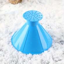 1 pièce Grattoir à glace de qualité supérieure pour pare-brise de voiture - pelle à neige et outil d'enlèvement de glace pour accessoires de voiture d'hiver - solution efficace pour le déneigement et le dégivrage pour une conduite sûre