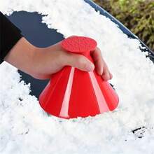 1 pièce Grattoir à glace de qualité supérieure pour pare-brise de voiture - pelle à neige et outil d'enlèvement de glace pour accessoires de voiture d'hiver - solution efficace pour le déneigement et le dégivrage pour une conduite sûre