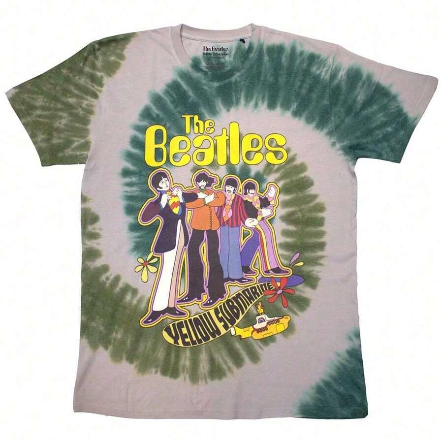 Hey Rusty The Beatles Official Band TShirt Yellow Submarine Band