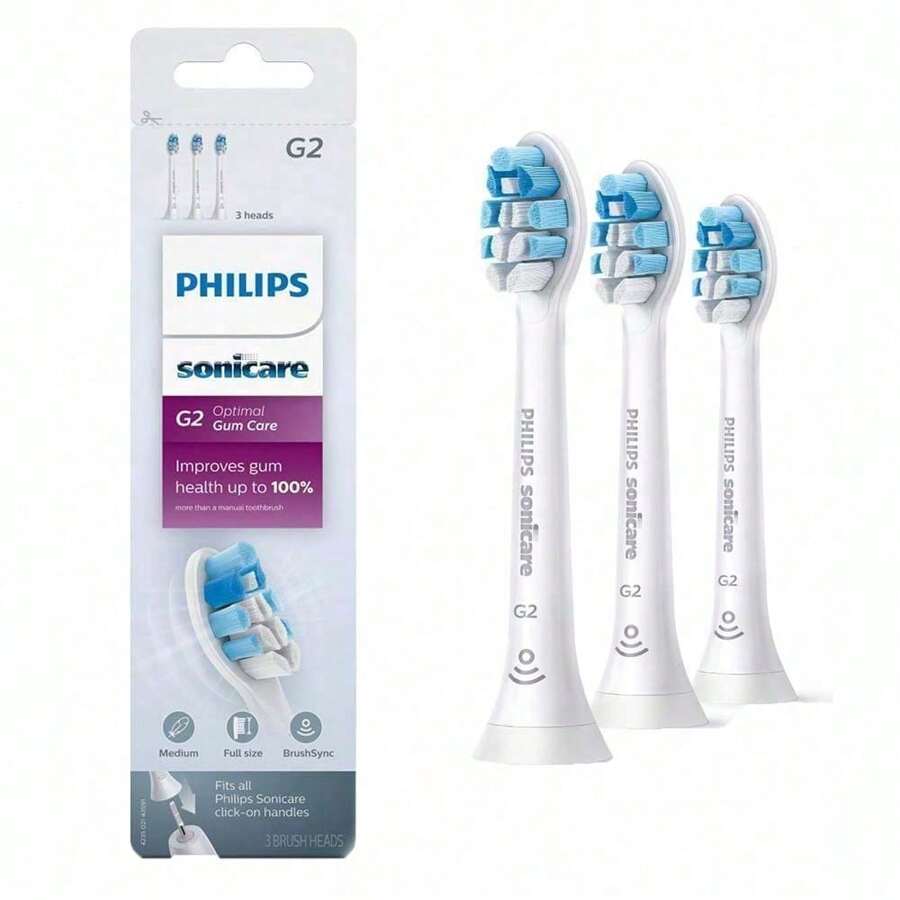 PHILIPS Sonicare G2 Optimal Gum Care 3 Replacement Brush Heads SHEIN USA