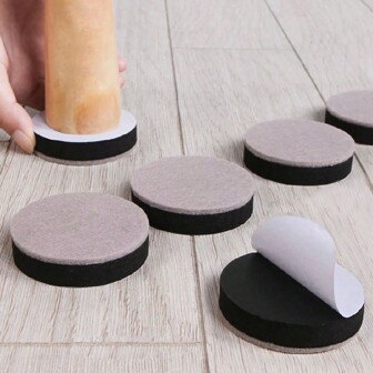Furniture Table Leg Booster Pad, Height Pad, Sofa Table Leg Pad Height Artifact, Furniture Special Silent Wear-Resistant Bed Foot Pad, Effectively Protect The Ground Scratches Of The Protective Pad, Wooden Floor Slip Pad