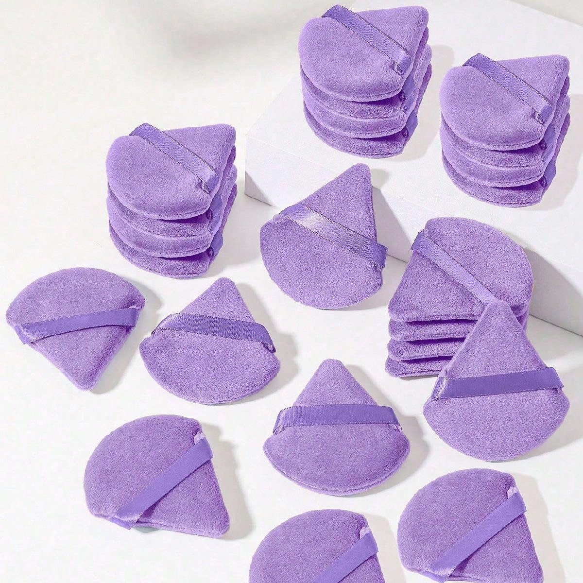 50/20/10/5/1pcs Reusable Triangle Makeup Sponge, Multi-Functional Cosmetic Tool For Foundation, Concealer, BB Cream, Sunscreen, CC Cream, Blush Etc. Perfect Replacement For Brushes, Essential For Travel And Home,Makeup,Cheap,Room Decor,Vanity,Travel,Bedroom,Makeup Accessories,Puff,Makeup Blender,Powder Puff,Makeup Sponge,Cheap,Stocking Stuffers,Makeup,Makeup Tools,Cheap Stuff,Gifts,Gifts For Women,Christmas Gifts,Giveaways,Travel,Cheap Stuff,Travel Essential