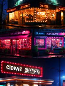 20 件装 LED COB 模块广告装饰灯 DC12V IP65 防水适用于家居花园派对字母标志装饰灯