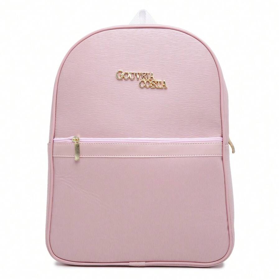 Large Women's Fashion Modern Reinforced Plain School Backpack SHEIN USA