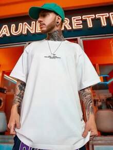 Unisex T-Shirt 100% Cotton Streetwear New Release Shipping Various Colors!! PLUS SIZE - 白色 - 查看 2