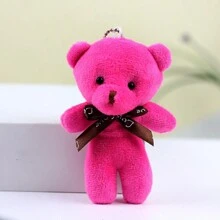 Mini Bear, Plush Bear Keychain, DIY Craft Accessories, Birthday Gifts, Christmas Party Gifts, Bag Accessories