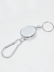 1 buc/6 buc breloc retractabil cu suport pentru card de identitate, insignă, cu cârlig și buclă, perfect pentru a deține carduri de identitate, chei și unelte mici. Cadou suvenir accesorii auto, breloc pentru geantă școală, drăguț gotic Y2k