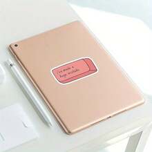 3 英寸“我犯了个大错误”橡皮擦主题表情包贴纸 – 非常适合笔记本电脑、水瓶、日记本和办公桌 | 非常适合幽默爱好者、过度思考者和讽刺爱好者 | 送给朋友、青少年和同事的完美礼物 | 有趣且贴切的贴纸，适合日常幽默、工作场所和错误爱好者 - 3吋/7.62厘米 - 查看 3